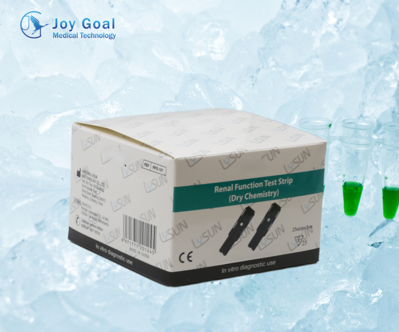 Renal Function Test Strip RFS 101 JoyGoal POCT Analyzer Renal function test strip rfs 101 joygoal poct analyzer